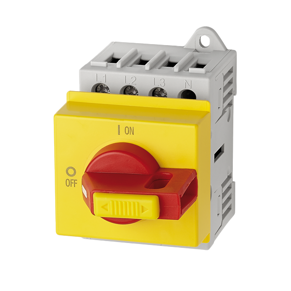 4 Pole Din Rail Mounted Isolator - 20-100A  DM69-40XX-RY48 - Various Options
