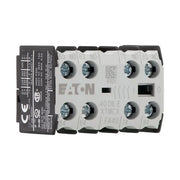 Eaton Moeller® - DILE Auxiliary contact module - 010304 - 4 pole, 4 N/O, Front fixing, Screw terminals, DILE(E)M, DILER