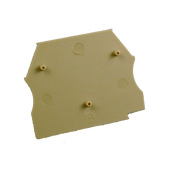 EP2.5-10BEIGE - End Plate for ER2.5, ER4, ER6, ER10 - Price per 100