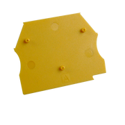 EP2.5-10YELLOW - End Plate for ER2.5, ER4, ER6, ER10 - Price per 100
