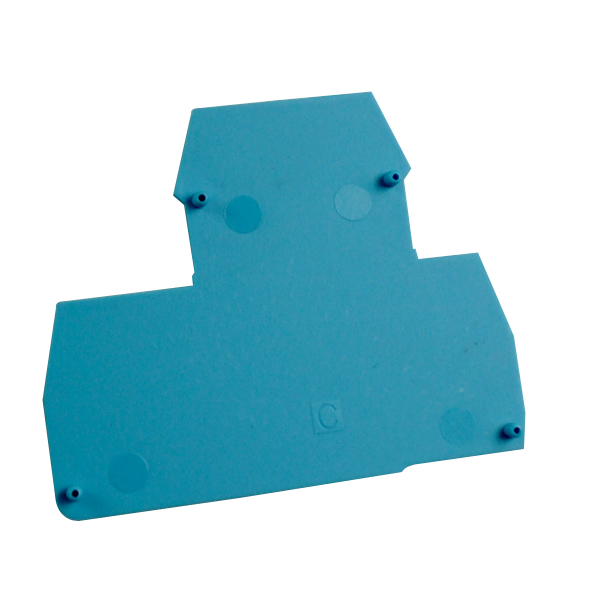 EP4BLUE - End Plate for ERD2.5, ERD4 ERD4V Beige- Price Per 100