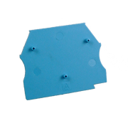 EP2.5-10BLUE - End Plate for ER2.5, ER4, ER6, ER10 - Price per 100