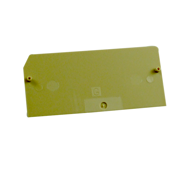 EPF2BEIGE - End Plate for ERF2BEIGE Fuse Terminal - Price Per 25