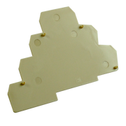 EPT3EBEIGE - End Plate for ERT3E - Beige - Box of 10