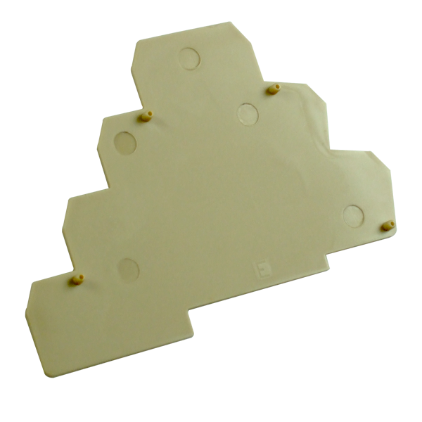 EPT3EBEIGE - End Plate for ERT3E - Beige - Box of 10