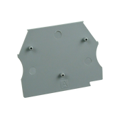 EP2.5-10GREY - End Plate for ER2.5, ER4, ER6, ER10 - Price per 100