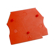 EP2.5-10RED - End Plate for ER2.5, ER4, ER6, ER10 - Price per 100