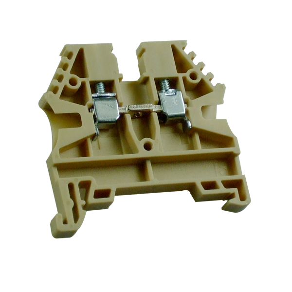 ER4BEIGE - Screw Clamp Terminal 4mm², 600V, 30A - Price per 80