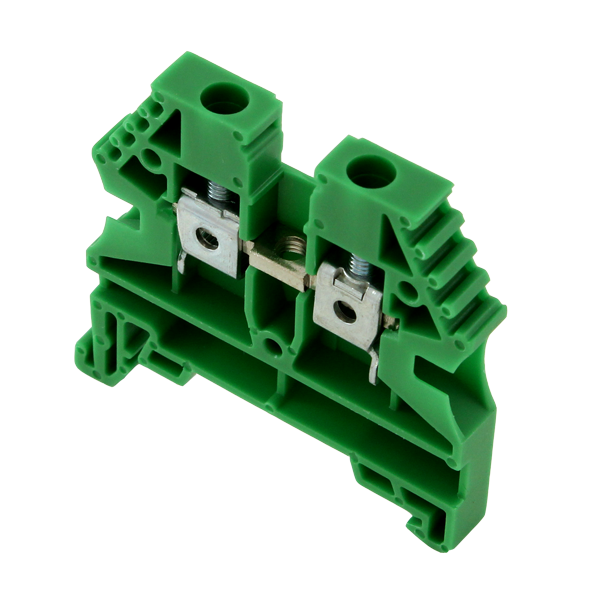 ER4GREEN - Screw Clamp Terminal 4mm², 600V, 30A - Price per 80