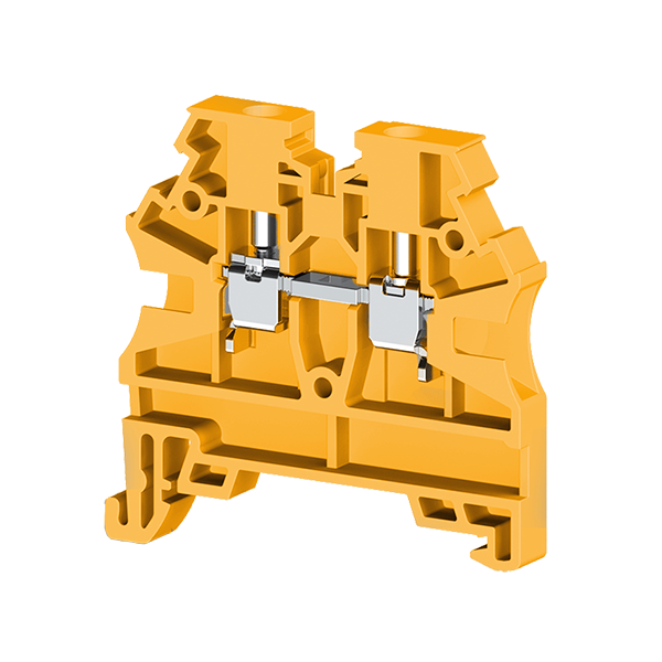 ER4PYELLOW - Screw Clamp Terminal 4mm², 600V, 30A - Price per 80