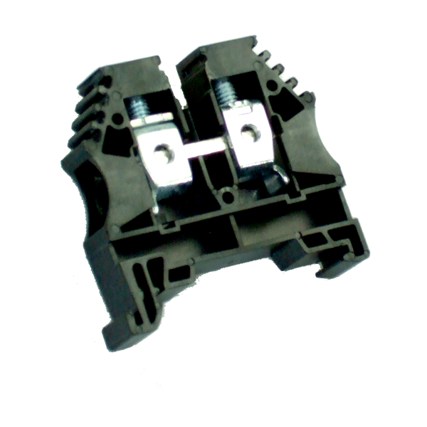 ER6BLACK - Screw Clamp Terminal 6mm², 600V, 50A - Price per 60