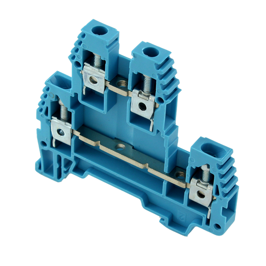 ERD4BLUE - Double Deck Screw Terminal - Price Per 1