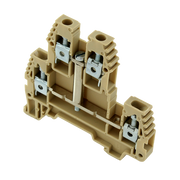 ERD4VBEIGE - Double Deck Screw Terminal - Price Per 20