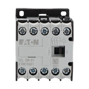 Eaton Moeller® - DILEM Contactor, 48 V 50 Hz, 3 pole, 380 V 400 V, 4 kW, Contacts N/C = Normally closed= 1 NC, Screw terminals, AC operation