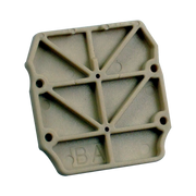 EP1.5-4BEIGE - End Plate for ER4-T15 Beige - Pack of 100