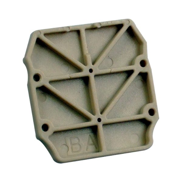 EP1.5-4BEIGE - End Plate for ER4-T15 Beige - Pack of 100
