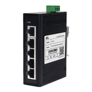5 Way Ethernet Switch - 9-60VDC & 24VAC - (Unmanaged)