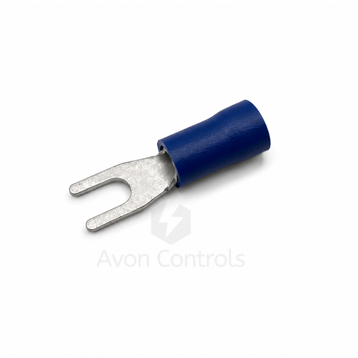 M3 - Fork Terminals - 3.2mm - Blue - Pack of 100
