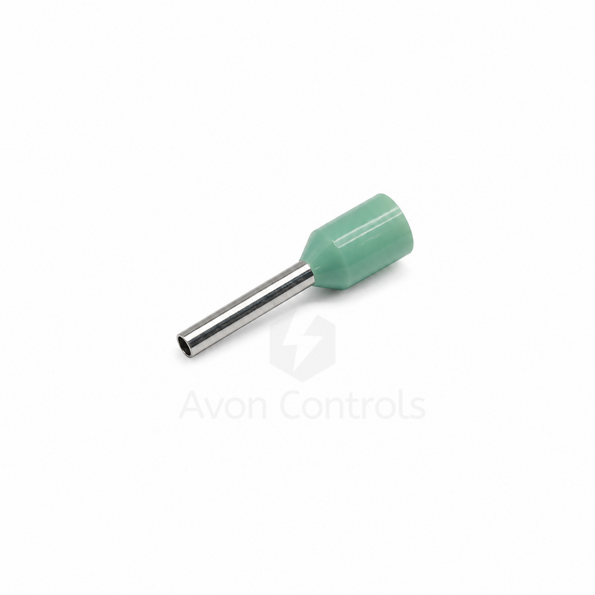 0.34mm Insulated Bootlace Ferrule (German) - Turquoise - Pack of 100