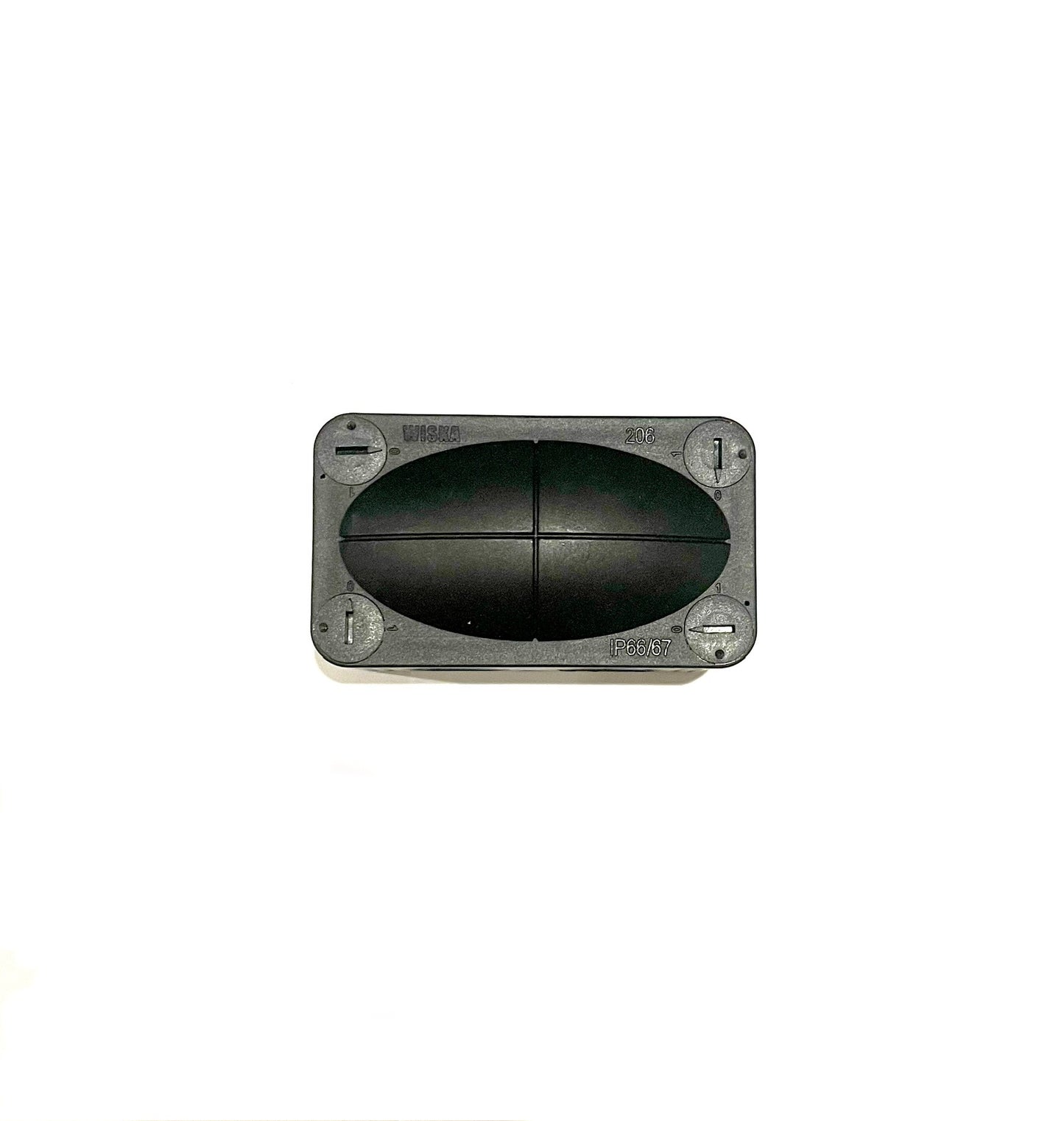 WISKA Junction Box -IP66/67 - 85 x 49 x 51mm- Black