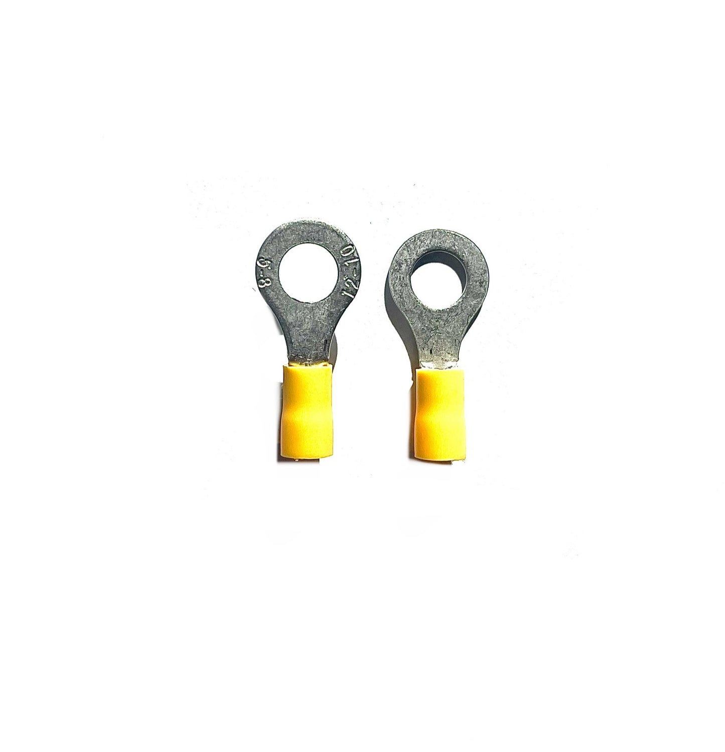 M6 - Ring Terminals - 6.5mm -Yellow - Pack of 100