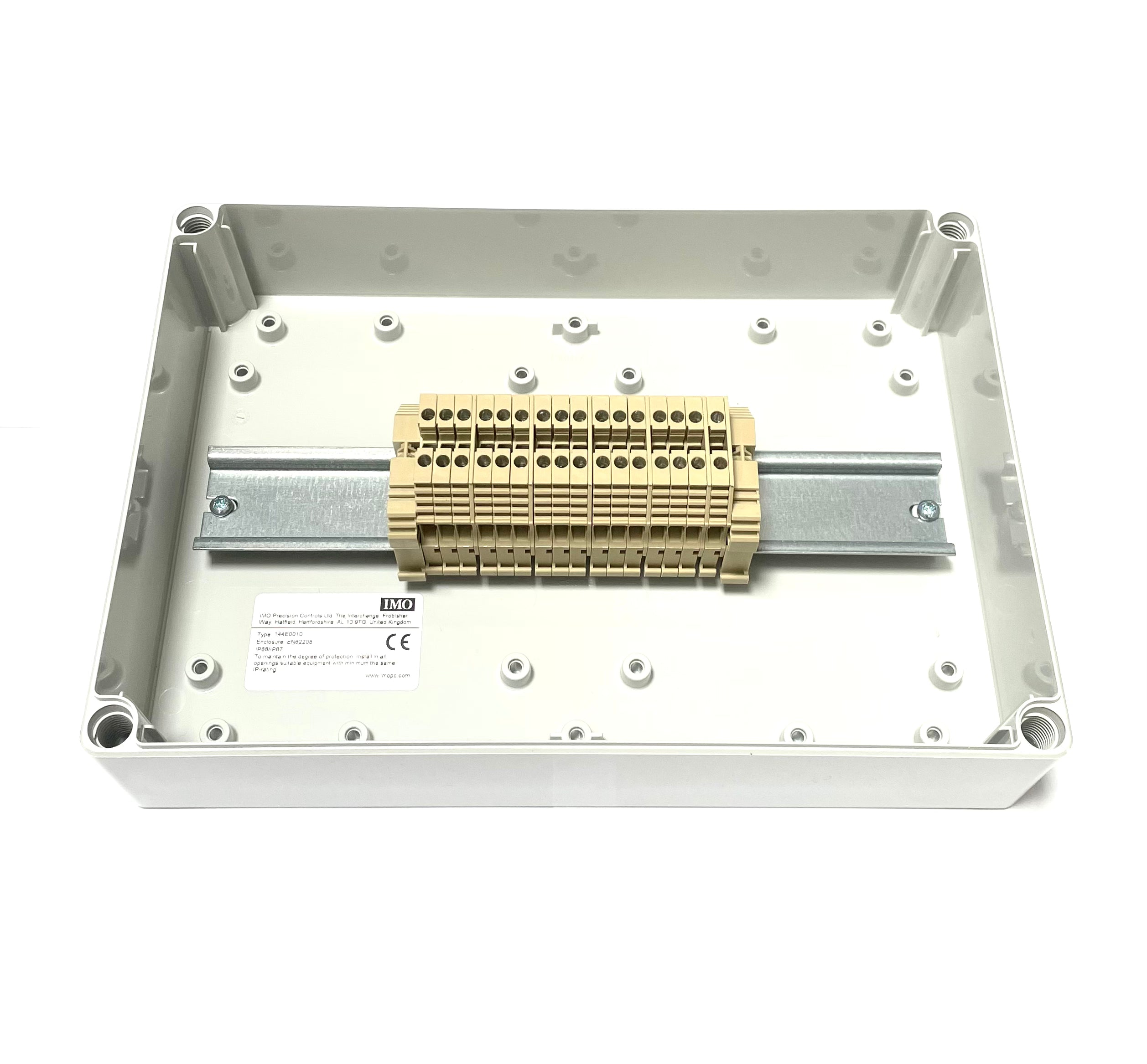 Pre Populated Enclosure - 144E0010 IP66/67 c/w 16 x ER2.5BEIGE