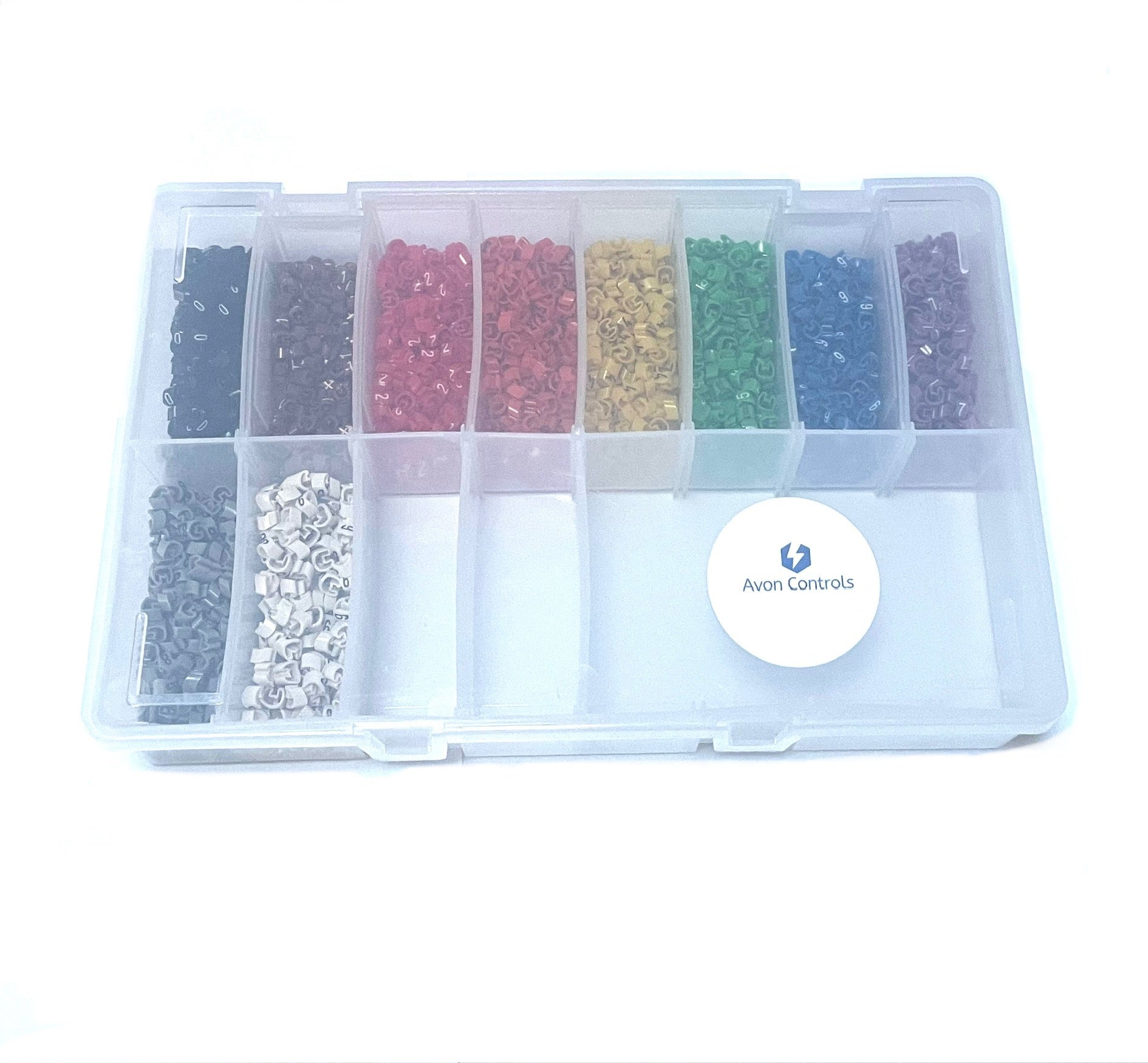 Cable Marker Kit - 0-9 x 200 pcs