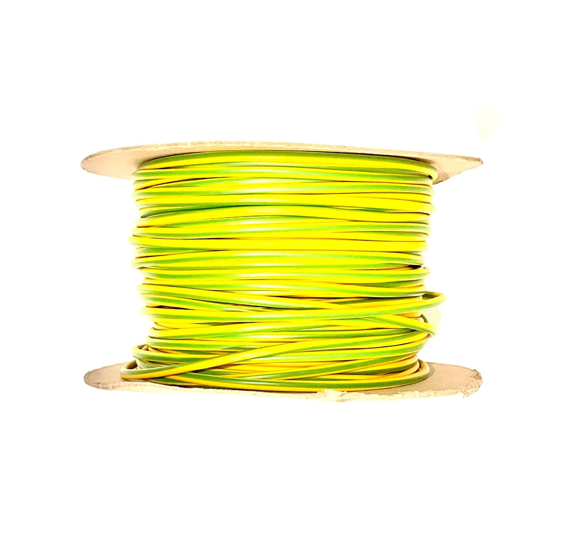 PVC Sleeving - 2mm - Earth - 100M Reel