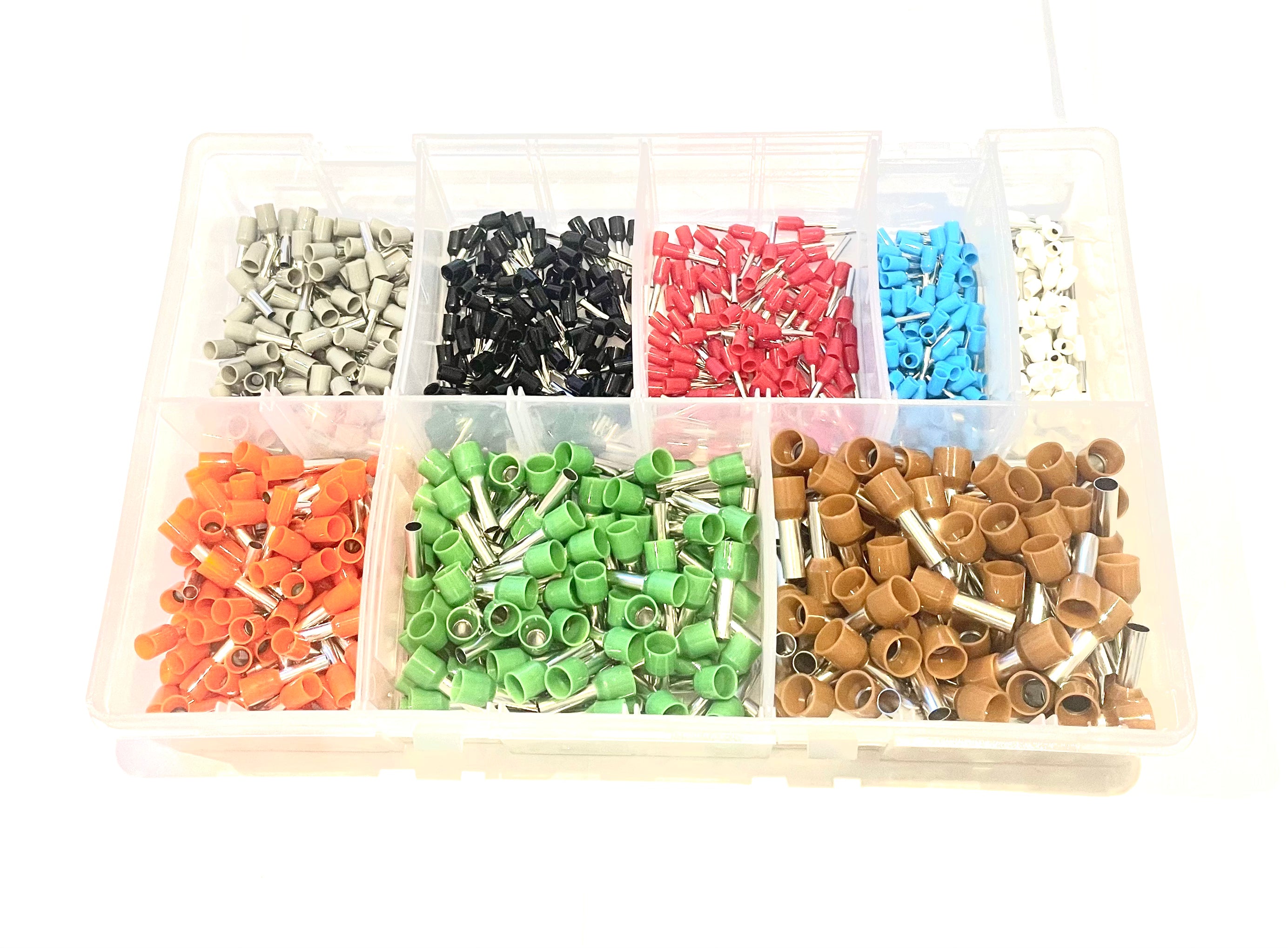 Bootlace Ferrule Kit 0.5-10mm x 100 pcs