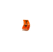 Bag of 200 - Colour Coded Cable Marker - Number 3 - Orange
