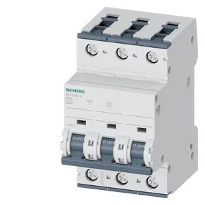 Siemens - MCB - 5SY63067 - C Curve 3 Pole 6A