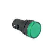 PLGT-XX-GREEN - Green 22mm Stag Pilot Light - Various Voltages
