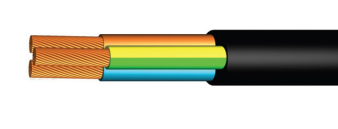 H07RN-F Flex Cable - 3 Core - 2.5mm -  Priced per meter