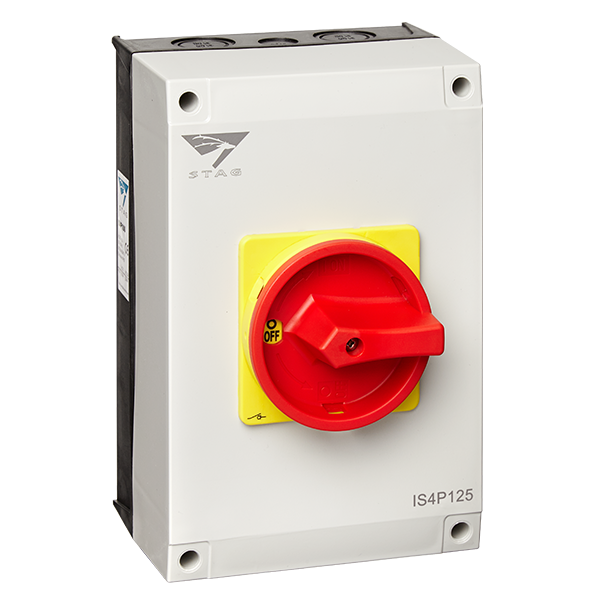 Stag - AC Isolator - IS4P125 - 125A - 4 Pole