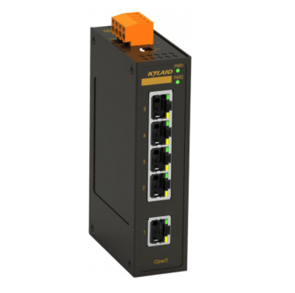 Kyland - 5 Way Ethernet Switch - 12-48VDC/18-230VAC (Unmanaged)