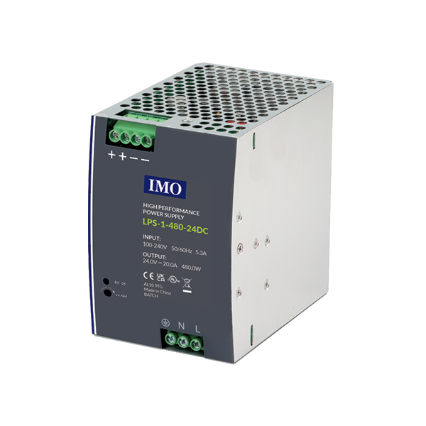 IMO - LPS-1-480-24DC - Single Phase - 480W - 20A - 24VDC