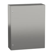 Schneider - NSYS3X10830 - PanelSet S3X stainless 304L - H1000xW800xD300 mm - Scotch Brite® finish