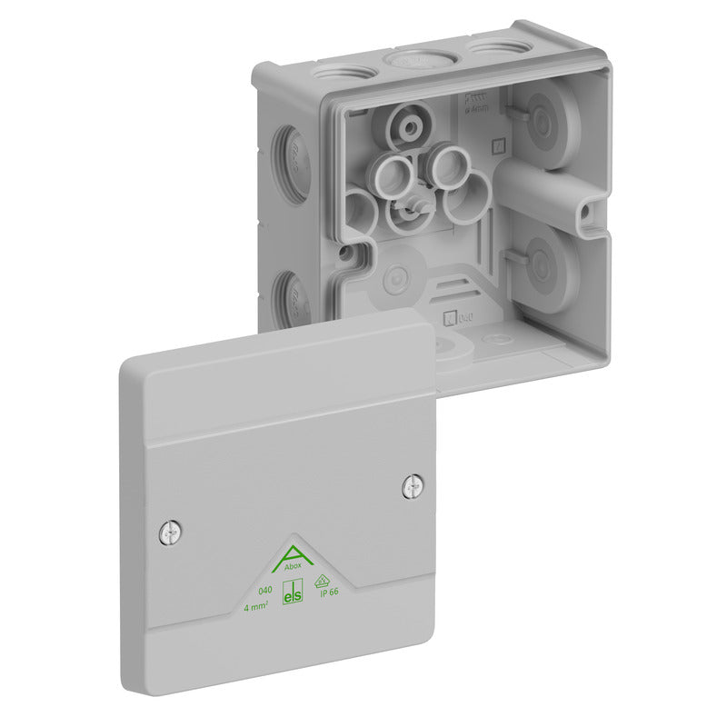 Spelsberg Abox 040-L/S Junction Box IP66 - Grey