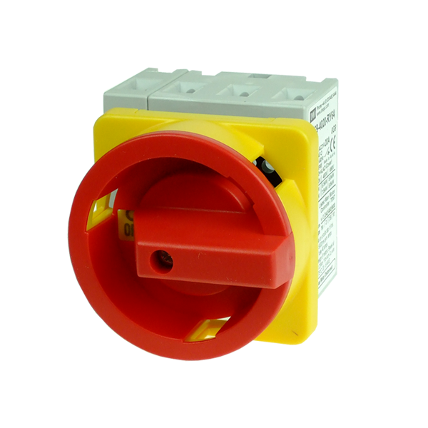 4 Pole Panel Mounted Isolator - 20-100A  PM69-40XX-RY64 - Various Options