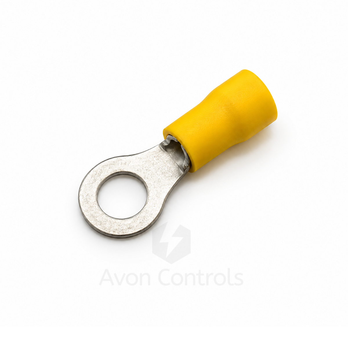M6 - Yellow Ring Terminal - Pack of 100