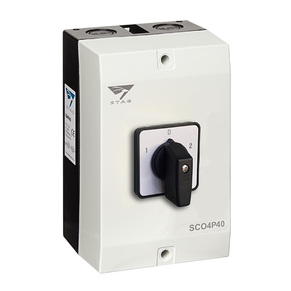 Stag - Changeover Switch - SCO4P40 - 4 Pole - 40A