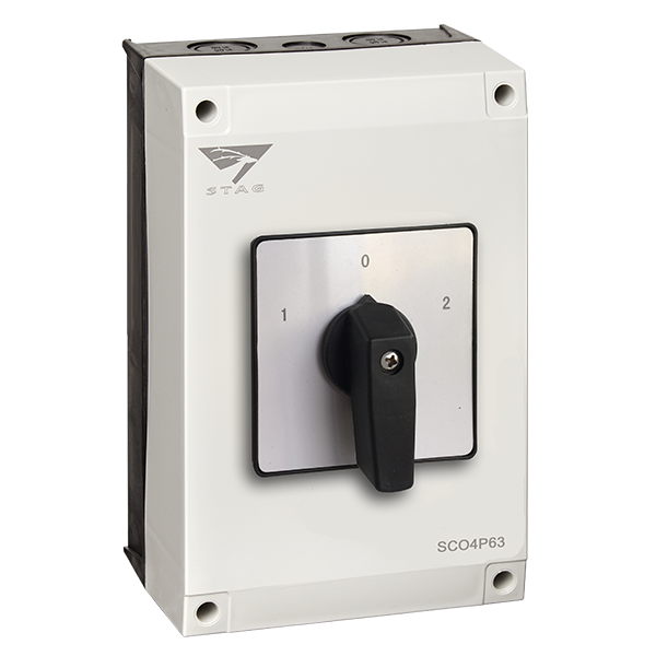 Stag - Changeover Switch - SCO4P63 - 4 Pole - 63A