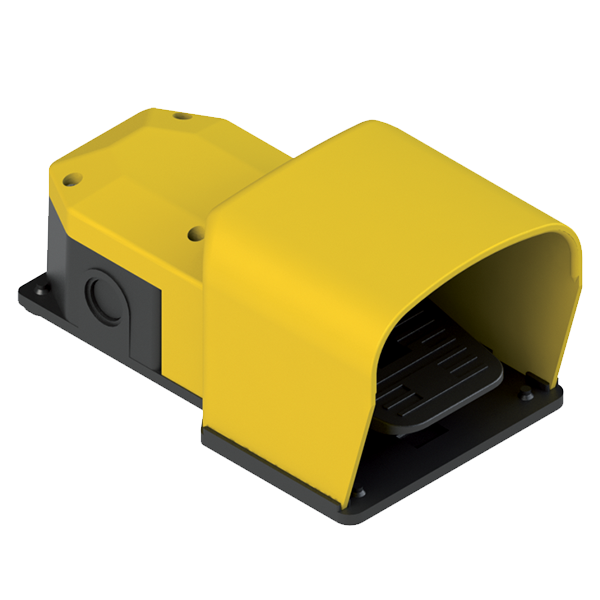 SFSYE0111-20 - Shrouded Foot Switch - NO+NC GRP