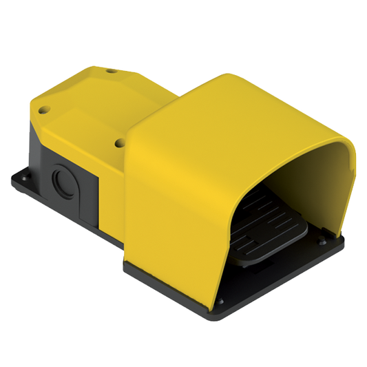 SFSYE0111-20 - Shrouded Foot Switch - NO+NC GRP
