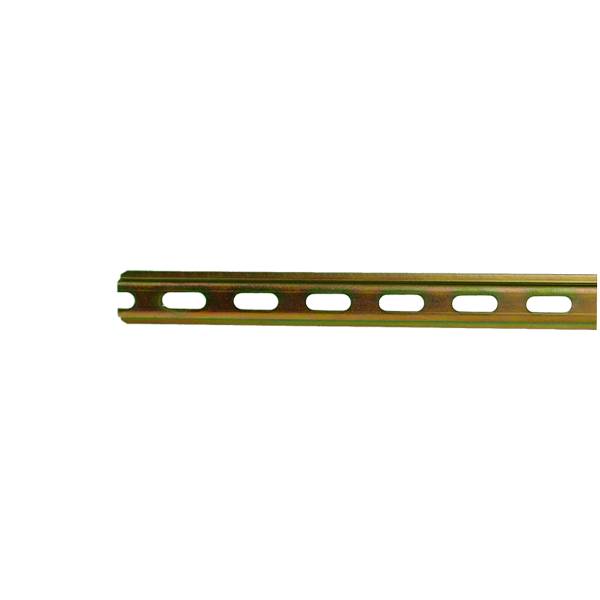 TS15 - Slotted Din Rail 2M Length, 12 x 4.5mm