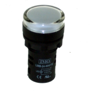 LMB-XX-WHITE - White 22mm IMO Pilot Light - Various Voltages