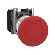 Schneider - XB4BS8444 - E Stop with 2 x NC Contacts