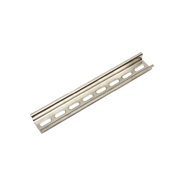 Din Rail 2M - 35mm x 7.5mm - 2 Metres Slotted x 100 Lengths