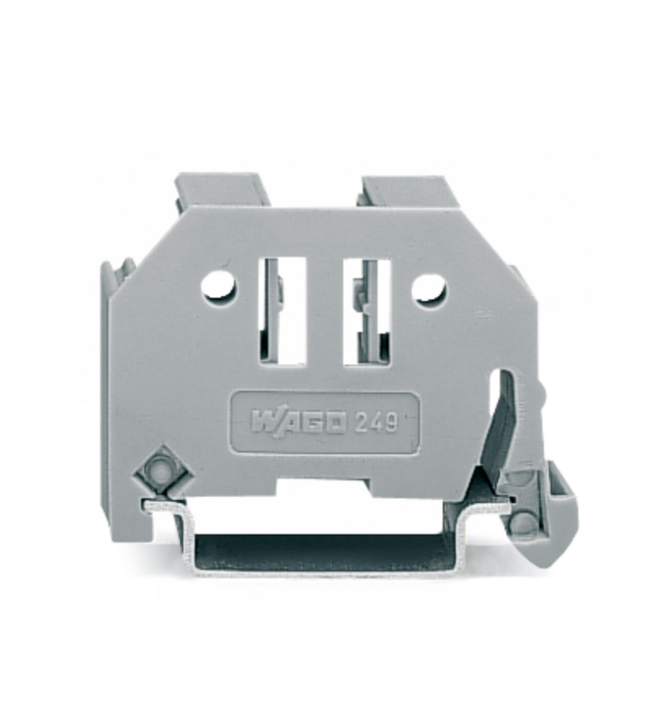 WAGO - 249-117 - Grey End Stop - Price per 1