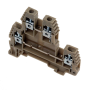 ERD4BEIGE - Double Deck Screw Terminal - Price Per 100